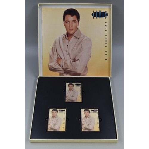 513 - Elvis Presley: Elvis Collectors Gold Three x Cassette Compilation Box Set Also Included 'Royal Herit... 