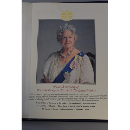 213 - Two Folders Containing a Selection of First Day Covers for Queen Elizabeth II and Queen's Mother. In... 