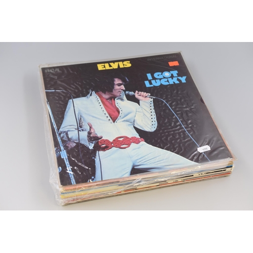 516 - Elvis Presley: Collection of Fourteen Elvis Presley Pre-Owned Vinyl LP's to Include 'Elvis Country' ... 