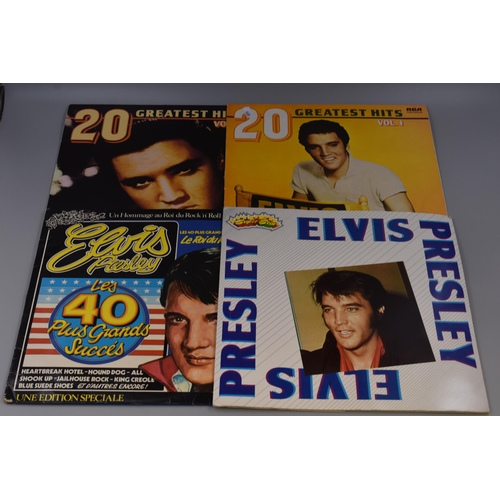 518 - A Selection of Elvis Presley Vinyl LP's (Mostly Compilation). Includes 'Elvis; A Canadian Tribute' O... 