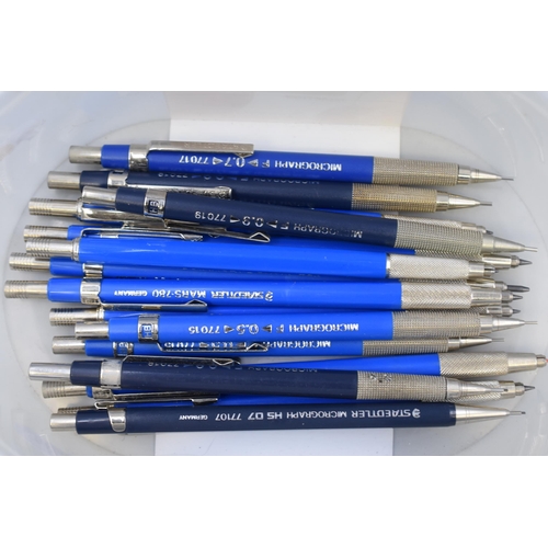 227 - Selection of Staedtler Propelling Pencils, includes Migrograph, 782-Mars Technico and Mars 780