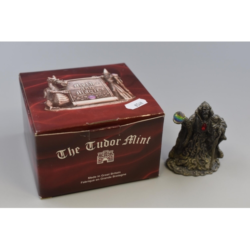 248 - Tudor Mint, Myth and Legend 'The Moon Wizard' Pewter Figure With Box