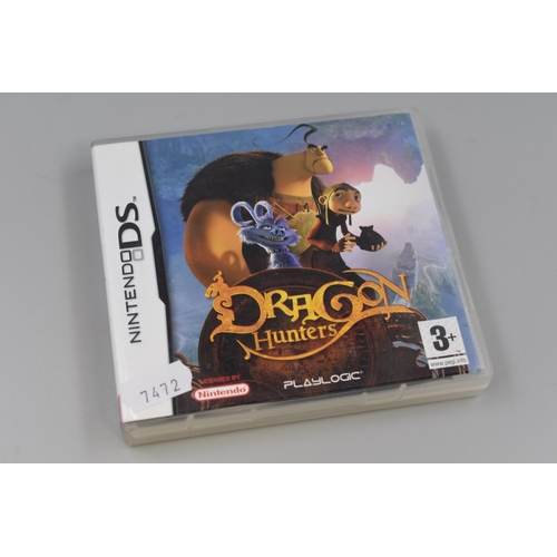 252 - Nintendo DS Dragon Hunters Game in Case (untested)