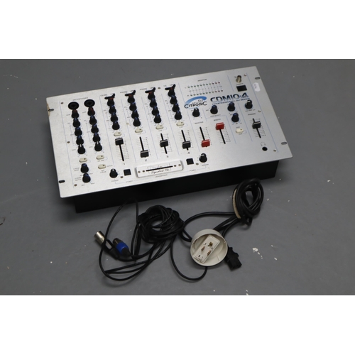 587 - Citronic CDM10-4 DJ Mixer Deck .