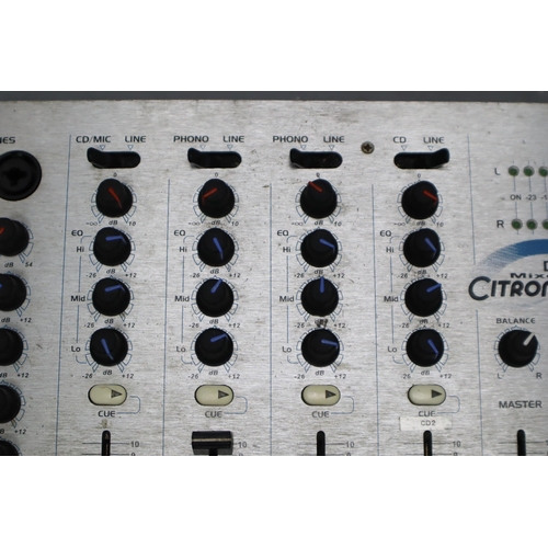 588 - Citronic CDM10-4 DJ Mixer Deck