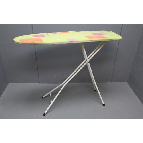 613 - A Metal Folding Ironing Board, Approx 43.5