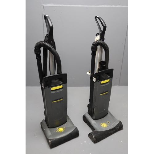 620 - Two Industrial Karcher Hoovers to include a working Professional CV38/2 and a Professional CV 30/1 t... 