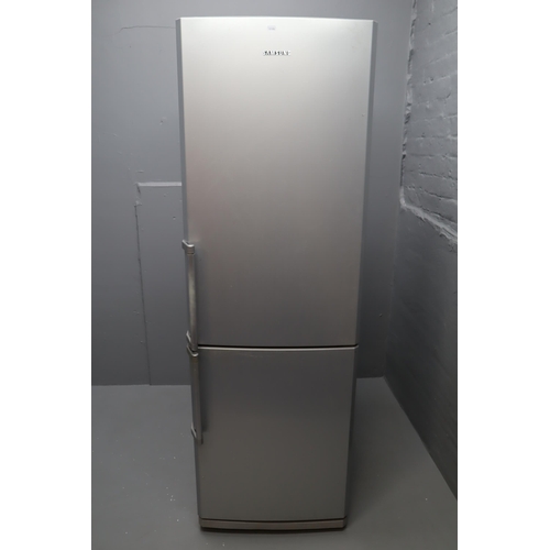 635 - Samsung N frost fridge freezer, mode number :RL38SCPS, working when tested.