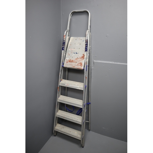 675 - ABRU Folding Ladder Approx 76