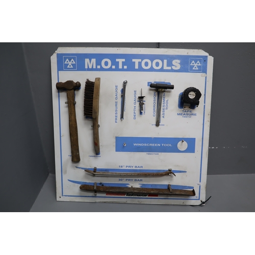 700 - MOT Wall Mounted Tool Station by Taskmaster (24” x 24”)