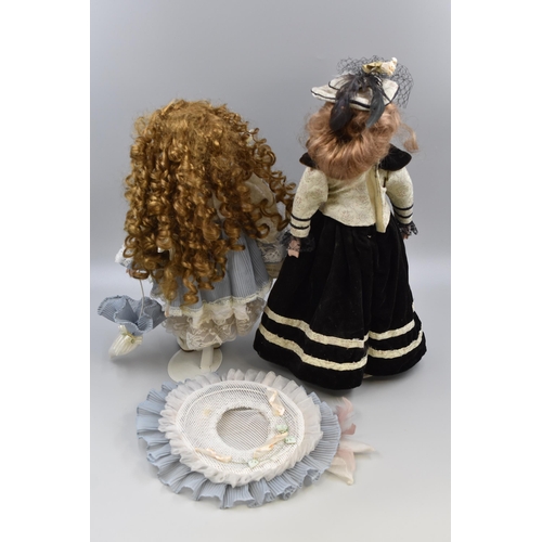 757 - Selection of 2 Vintage Porcelain Dolls