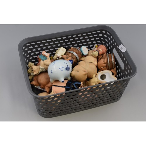 772 - Selection of Pigs Themed Ornaments