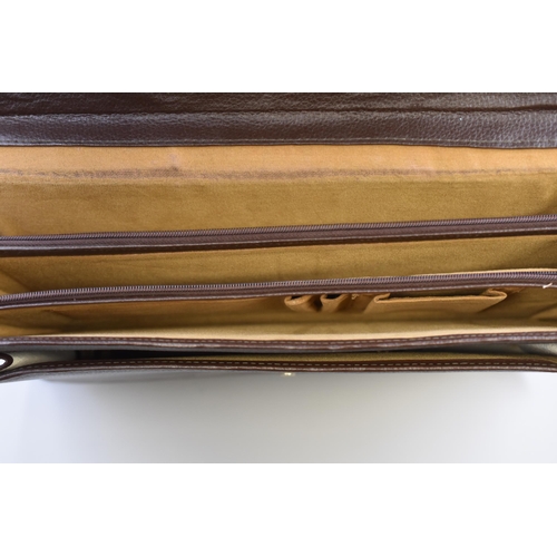 787 - Selection of Leather Case Including Leather Case Conference Diary Folder and Leather Business Briefc... 