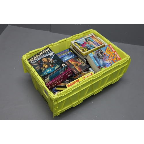 795 - LARGE Quantity of EMPTY Various Vintage PC/Windows Game Boxes