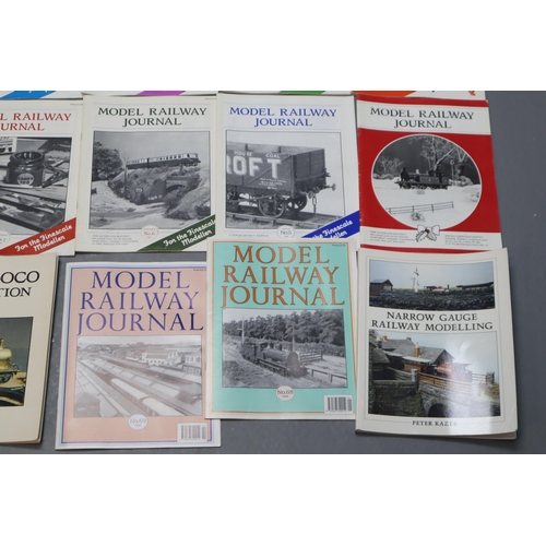 846 - Railway modeller journal editions 0 to 69 less 9, 22, 24, 25, 27, 39, 41 and 43 plus, Edward Beal Mo... 