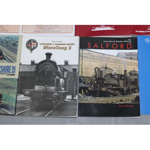 855 - LYR railwys books and magazines to include, Noel Coates Miscellany vol 1 & 2, Bob Mills Train Co... 