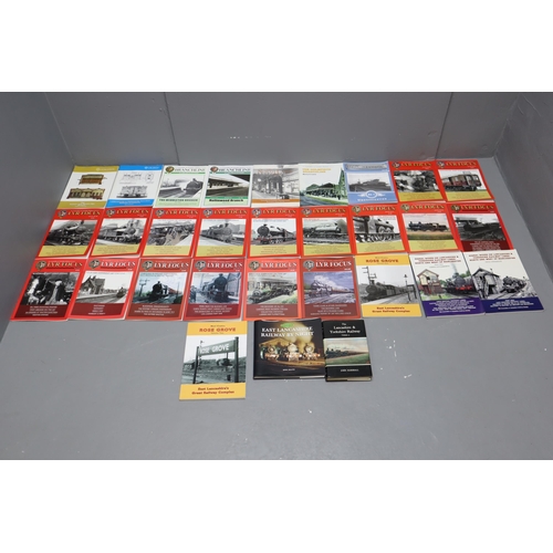 856 - Large selection of Lancashire and Yorkshire railway books and magazines to include LYR Focus magazin... 