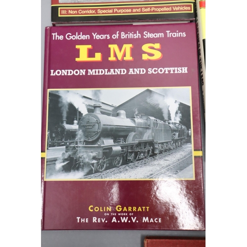 858 - Fifteen London Midland and Scottish railways hardback books to include, C Hamilton Ellis, t