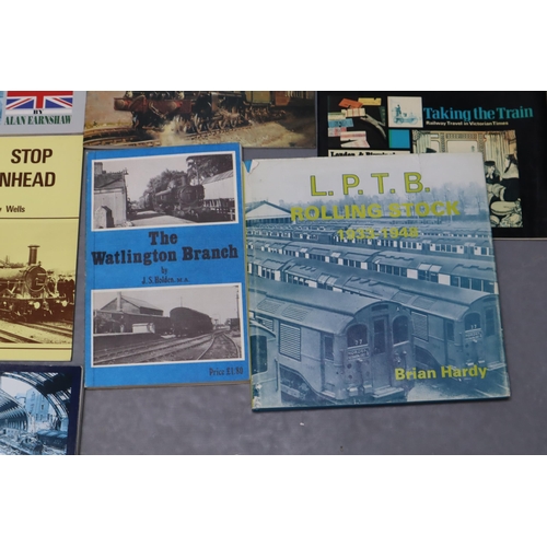 859 - Selection of 30 British Rail books, mainly hardback to include, Brian Haresnape 