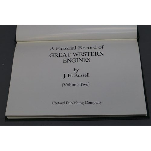 860 - A selection of Great Western hardback books to include J H Russell 