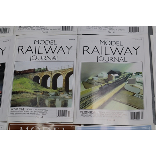 854 - Railway modeller journal editions 140 to 199 inclusive plus E Beal scale railway modelling today and... 