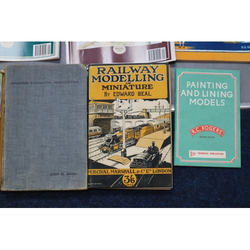 854 - Railway modeller journal editions 140 to 199 inclusive plus E Beal scale railway modelling today and... 