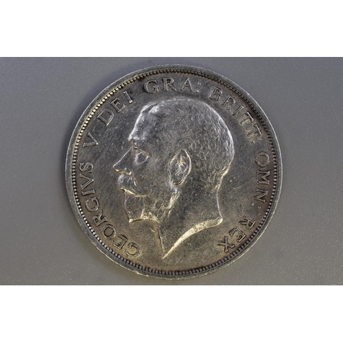 83 - George V 1919 Silver Half Crown