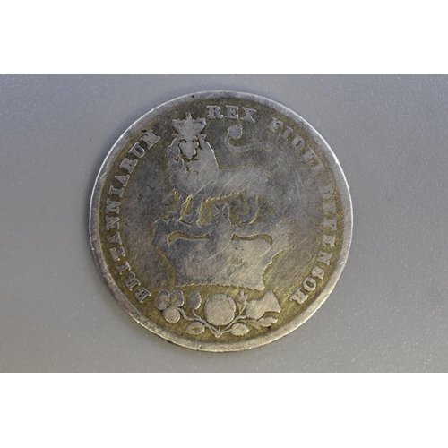 86 - George IV 1825 Silver Shilling