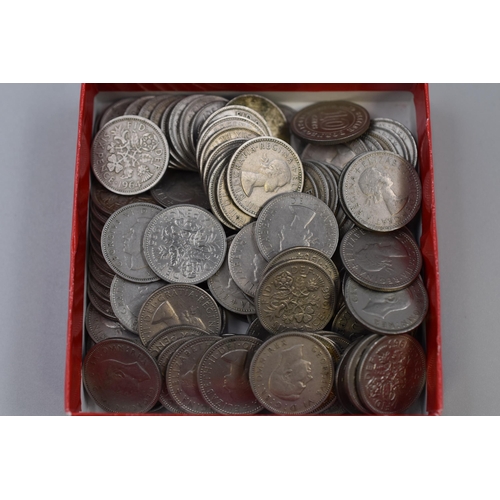 99 - Approx 100 Sixpence Coins