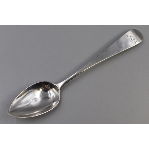 33 - Georgian Hallmarked Edinburgh circa 1807 Silver Spoon (13 grams)