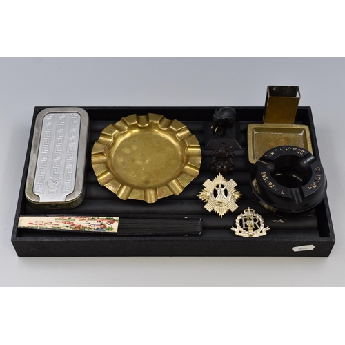 45 - Mixed Selection including Rolls Razor, Netsuke, Ashtrays and More