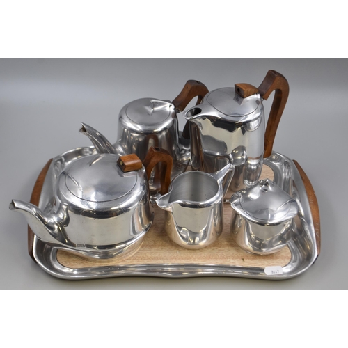 283 - 1950’s / 1960’s Six Piece Coffee / Tea Set by Piquot Ware