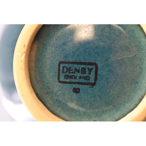 292 - An Eighteen Piece Denby Greenwich Green Tea Set