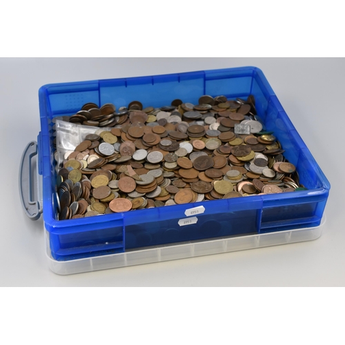 183 - Large Collection of Mixed Unsorted Coinage (12.3kg)