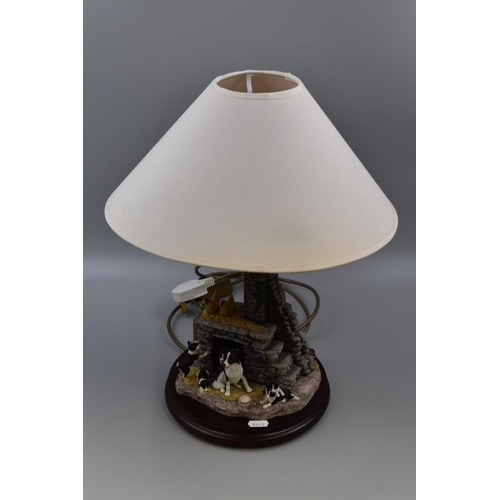 310 - A Border Fine Arts 'Jocks Pride' Table Lamp, Approx 18.5