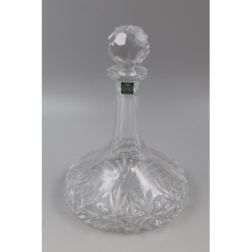 237 - Thomas Webb Crystal Decanter with Box