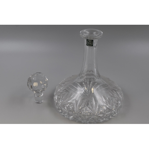 237 - Thomas Webb Crystal Decanter with Box