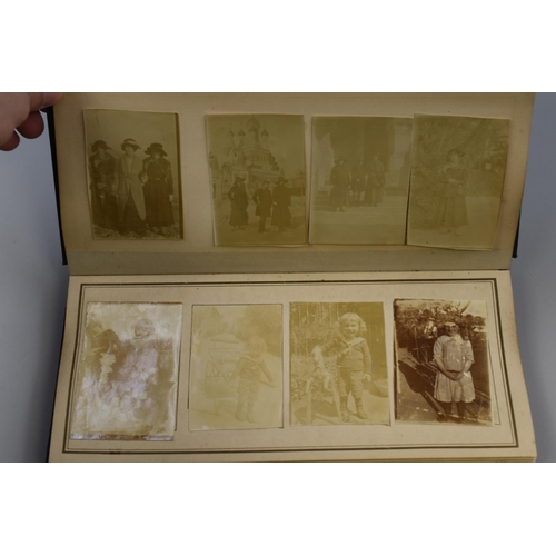 359 - Fancy Vestings 1913-1914 Album with a Selection of Antique Photographs, and two Albums of Mixed Post... 