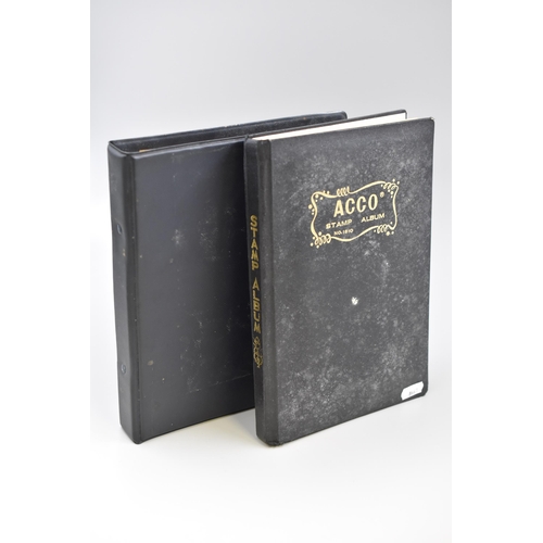 360 - Two Stamp Albums Containing a Selection of Mint and Postmarked British and Isle of Man Stamps