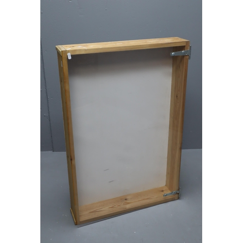 471 - Counter Top Wood and Perspex Product Display Case (36