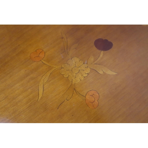 477 - Italian Style inlaid Drinks Table (23” High)