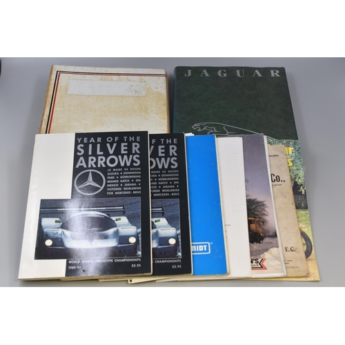 394 - Selection of Vintage Vehicle History Books Including Jaguar, Mercedes and More