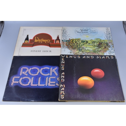 407 - Mixed Selection of Mostly 70's Preowned Vinyls Including 