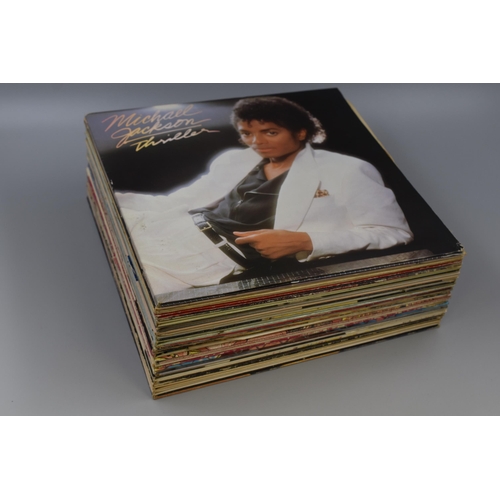 411 - Mixed Selection of 80s Preowned Vinyls Including 