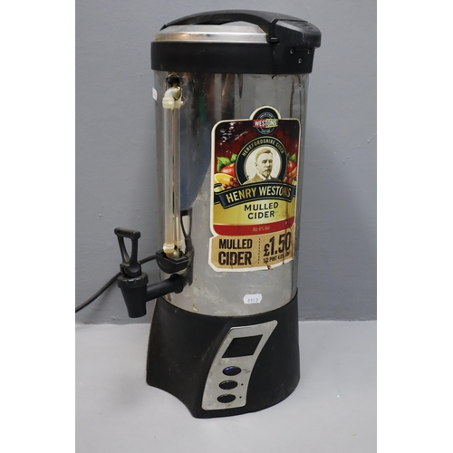 416 - An Electric 8.8 Litre Water Heater (1500W), Powers on When Tested