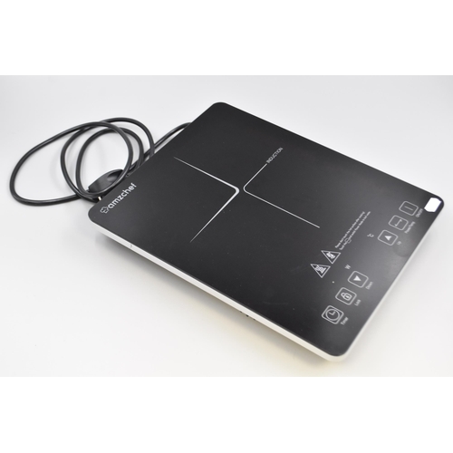 443 - Amzchef Portable Induction Hob (Powers on when tested)