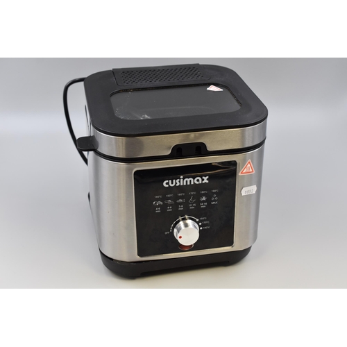 455 - A Cusimax Deep Fryer (CMDF-02), Powers on When Tested