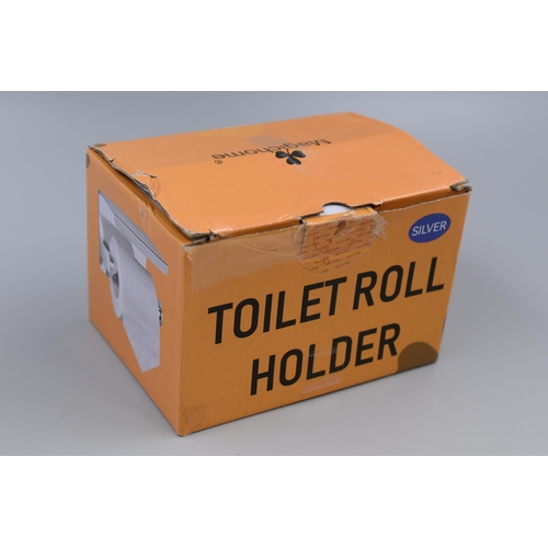 543 - Toilet Roll Holder in Box with Fixings, Appears Unused