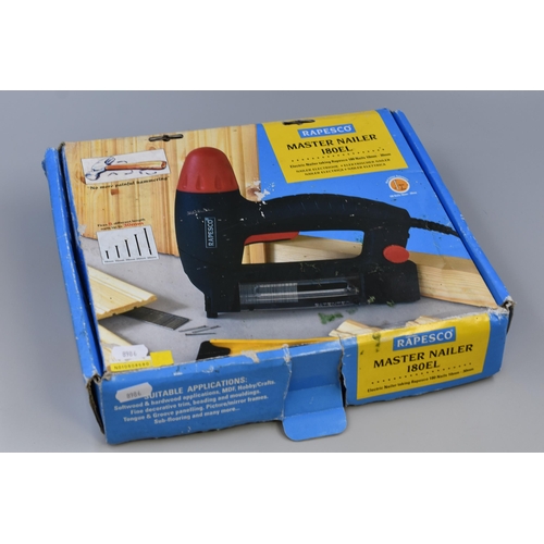 544 - Rapesco Master Nailer (180EL) in Original Box