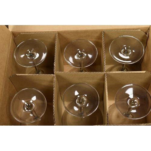 549 - Two New Boxes of 6 Cocktail Glasses